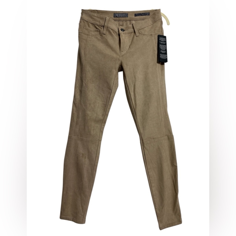 GUESS Power Skinny‎ Stretch Faux suede Pants, SIZE 26